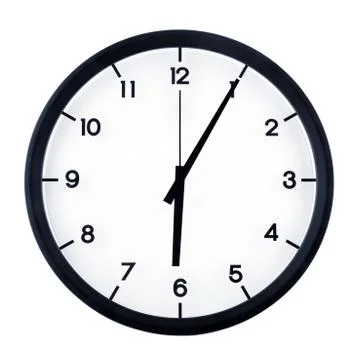 Analog clock Stock Photos