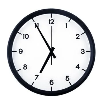 Analog clock Stock Photos