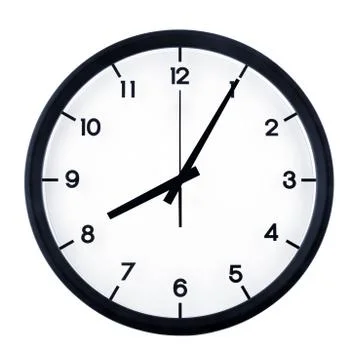 Analog clock Stock Photos