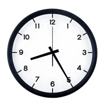 Analog clock Stock Photos