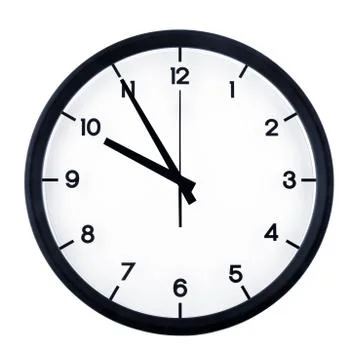 Analog clock Stock Photos