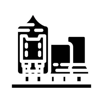 Analog electronics glyph icon vector illustration イラスト素材