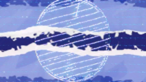 Analog Error Noise Background Animation Stock Footage 322595728