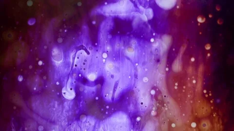 ANALOG FLUID BUBBLE LIQUID WAVE LOOP Stock Footage 88960313