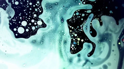 ANALOG FLUID BUBBLE LIQUID WAVE LOOP Stock Footage 88960468