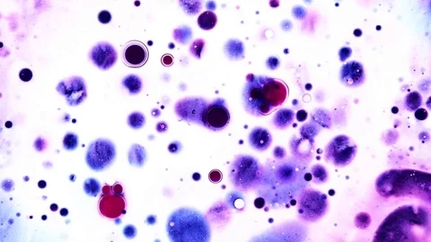 ANALOG FLUID BUBBLE LIQUID WAVE LOOP Stock Footage 88960680