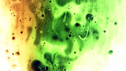 ANALOG FLUID BUBBLE LIQUID WAVE LOOP Stock Footage 88961278