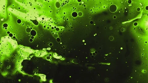 ANALOG FLUID BUBBLE LIQUID WAVE LOOP Stock Footage 89025595