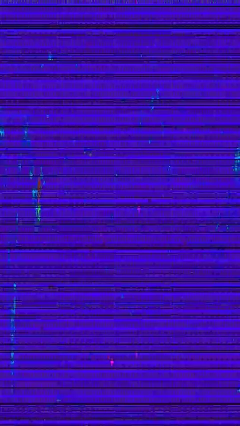 Analog Glitch 4K Vertical Loop — Bad TV Signal Distortion VJ Stock Footage 329789081