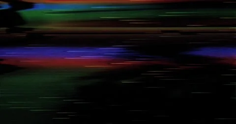 Analog Glitch Interference Texture Stock Footage 319865468