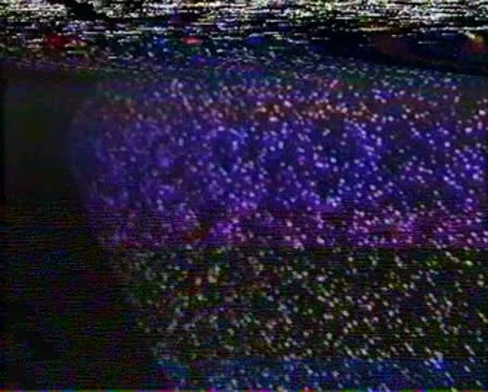 Analog glitch - noisy pause 01 Vídeos de archivo 8912524