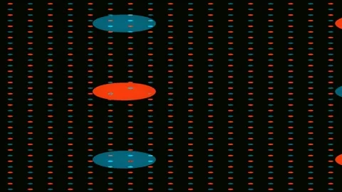 Analog Glitch Overlay 4K — Bad TV Signal Distortion Loop Stock Footage 329790071