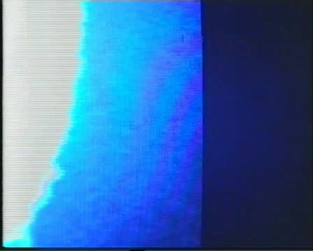 Analog glitch - tv feedback 01 Vídeos de archivo 10735442
