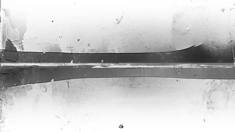 Analog Grunge Texture Display Stock Footage 293711842