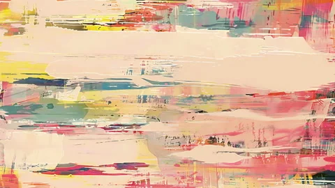 Analog Grunge Texture Frame Stock Footage 271081781