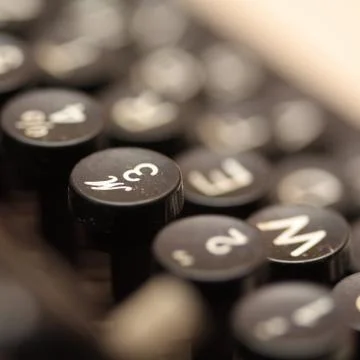 Analog keyboard Stock Photos
