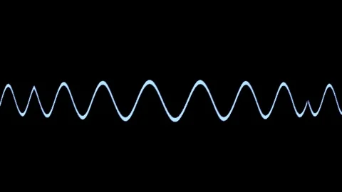 Analog Lines 2D Screen – Retro CRT Distortion Background Stock Footage 316776850