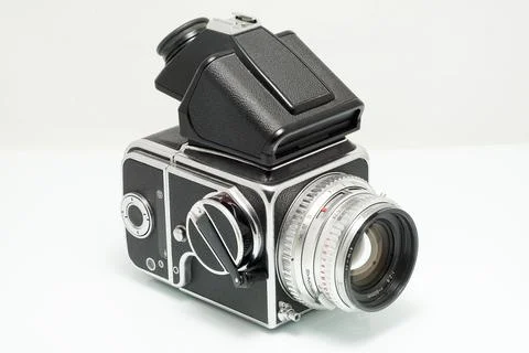 Analog medium format camera from 60s Stock Photos