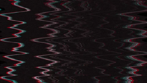 Analog noise overlay, Glitch , Analog Distortion Stock Footage
