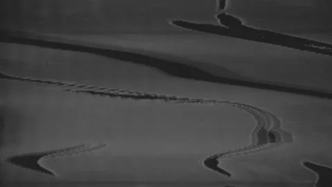 Analog noise surface Noise, flicker, offset, black and white, monochrome TV effe Video stock 149181365