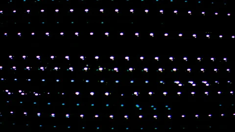 Analog noise surface Noise, flicker, offset, black and white, monochrome TV effe Stock Footage 149181376