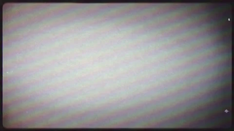 Analog Old Television Screen, Noise TV Lines Texture, Nostalgic Film Moment Stock Footage 322149503