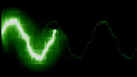 Analog Oscilloscope 01 Vídeos de archivo 124290610