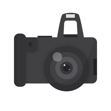 Analog photo camera 스톡 일러스트