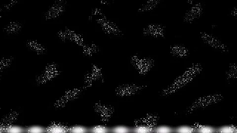 Analog Retro Distortion Landscape Loop Stock Footage 331084057