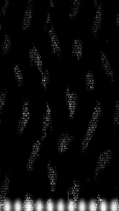 Analog Retro Distortion Vertical Loop Stock Footage 331084067