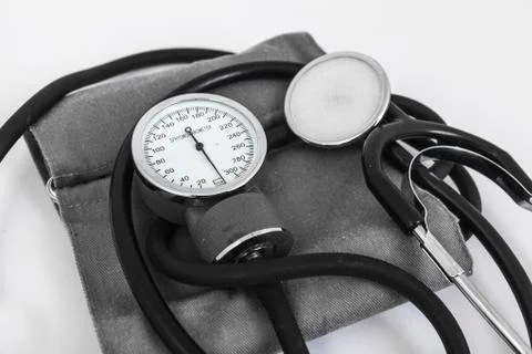 Analog sphygmomanometer Stock Photos