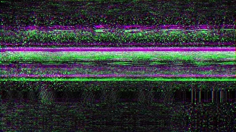 Analog Static Noise texture overlay. Horizontal stripes offset . No signal white Stock Footage 274798987