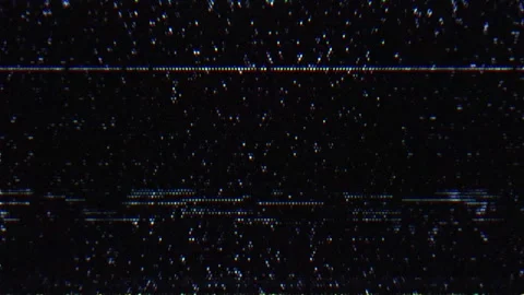Analog Static Noise texture overlay. Horizontal stripes offset . No signal white Stock Footage 274799116