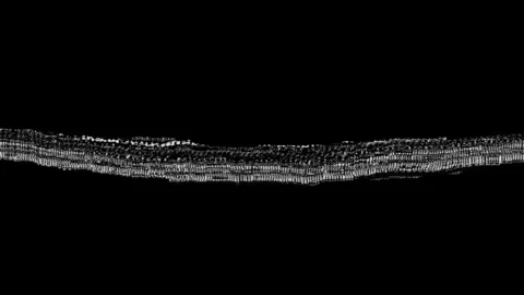 Analog Static Noise texture overlay Video stock 296308652