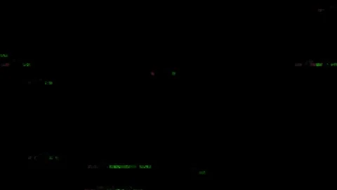 Analog Static Noise texture overlay. Horizontal stripes offset Stock Footage 301902802