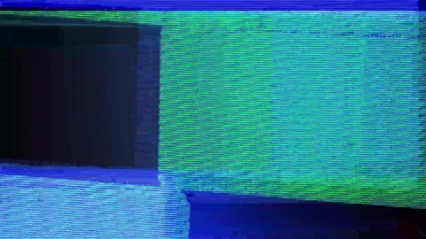 Analog Static Noise texture overlay. Horizontal stripes offset Stock Footage 301902839