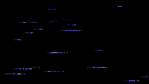 Analog Static Noise texture overlay. Horizontal stripes offset Stock Footage 301902911