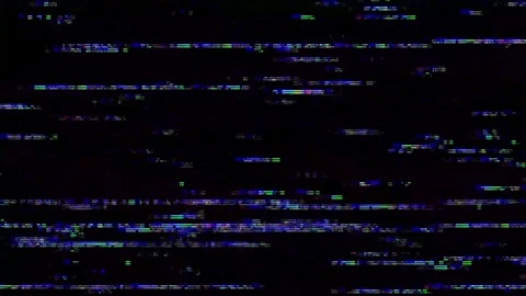Analog Static Noise texture overlay. Horizontal stripes offset Stock-Footage 301902914