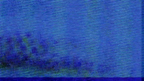 Analog Static Noise texture overlay. Horizontal stripes offset Stock-Footage 301902922