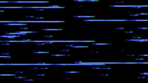 Analog Static Noise texture overlay. Horizontal stripes offset Stock Footage 301902947