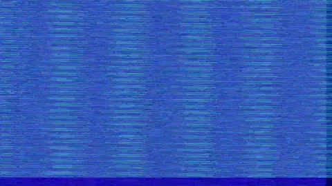 Analog Static Noise texture overlay. Horizontal stripes offset Stock Footage 301902950