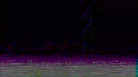 Analog Static Noise texture overlay. Horizontal stripes offset Stock Footage 301902967