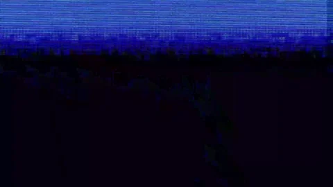 Analog Static Noise texture overlay. Horizontal stripes offset Stock Footage 301902971