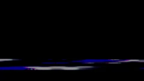 Analog Static Noise texture overlay. Horizontal stripes offset Stock Footage 301908964