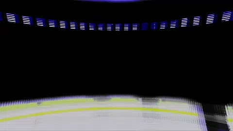 Analog Static Noise texture overlay. Horizontal stripes offset Stock Footage 301908994