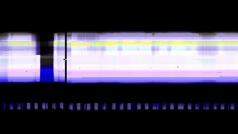 Analog Static Noise texture overlay. Horizontal stripes offset Stock Footage 301908995