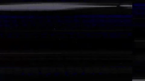 Analog Static Noise texture overlay. Horizontal stripes offset Stock Footage 301909099