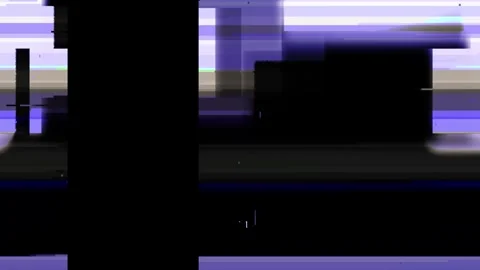 Analog Static Noise texture overlay. Horizontal stripes offset Stock Footage 301909144