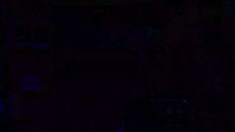 Analog Static Noise texture overlay. Horizontal stripes offset Stock Footage 301909282