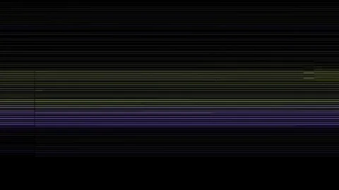 Analog Static Noise texture overlay. Horizontal stripes offset Stock Footage 301909312